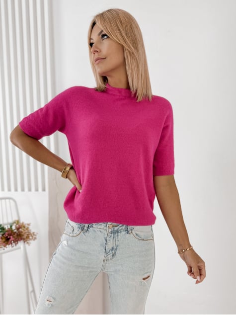 SWETER CASTILLE RÓŻOWY
