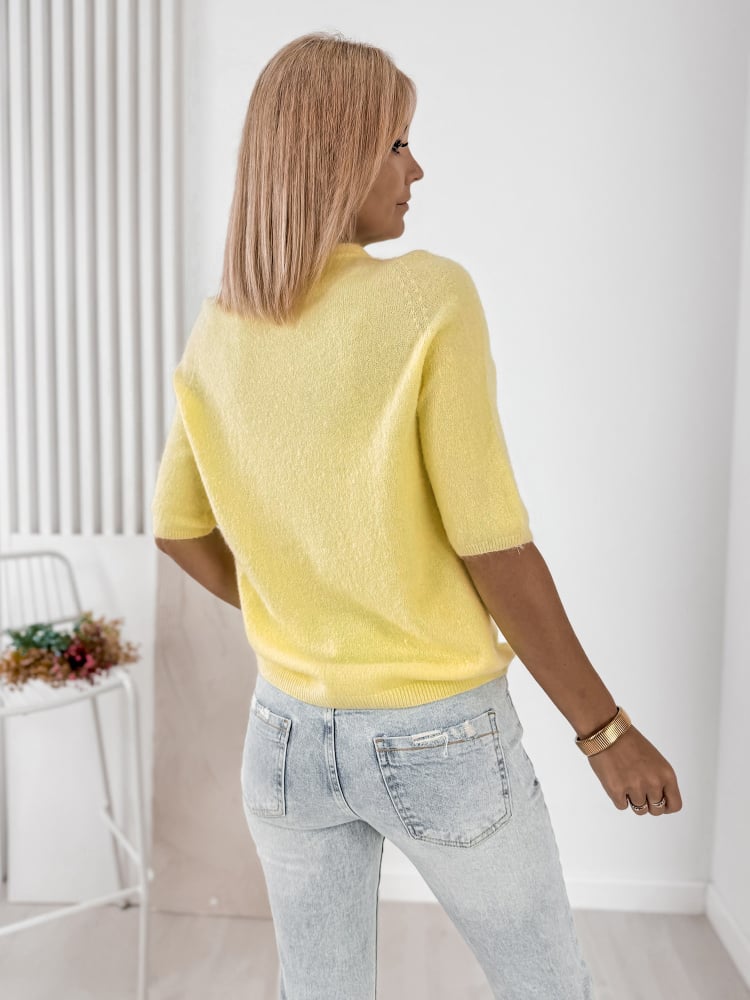 SWETER CASTILLE ŻÓŁTY