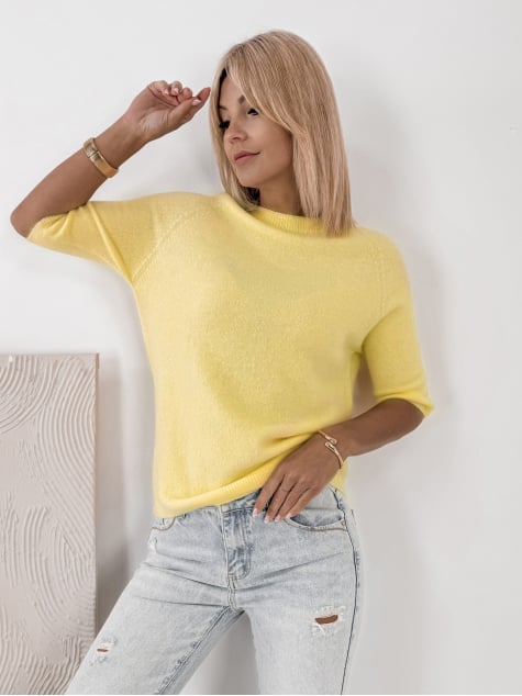 SWETER CASTILLE ŻÓŁTY