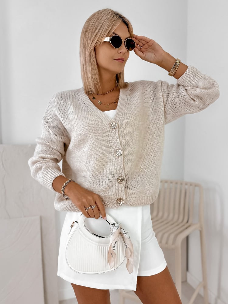 SWETER LUCIA BEŻOWY