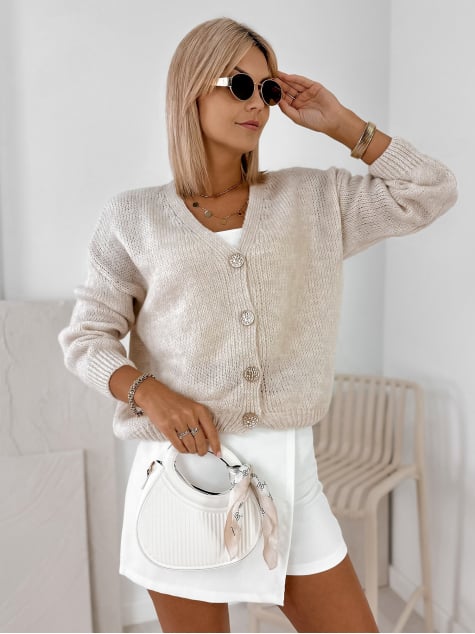 SWETER LUCIA BEŻOWY