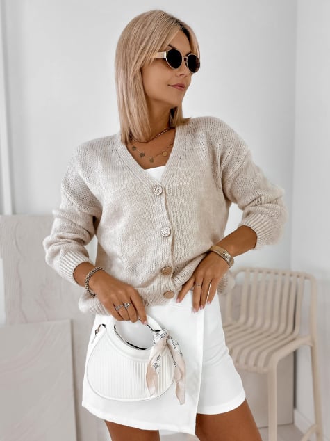 SWETER LUCIA BEŻOWY