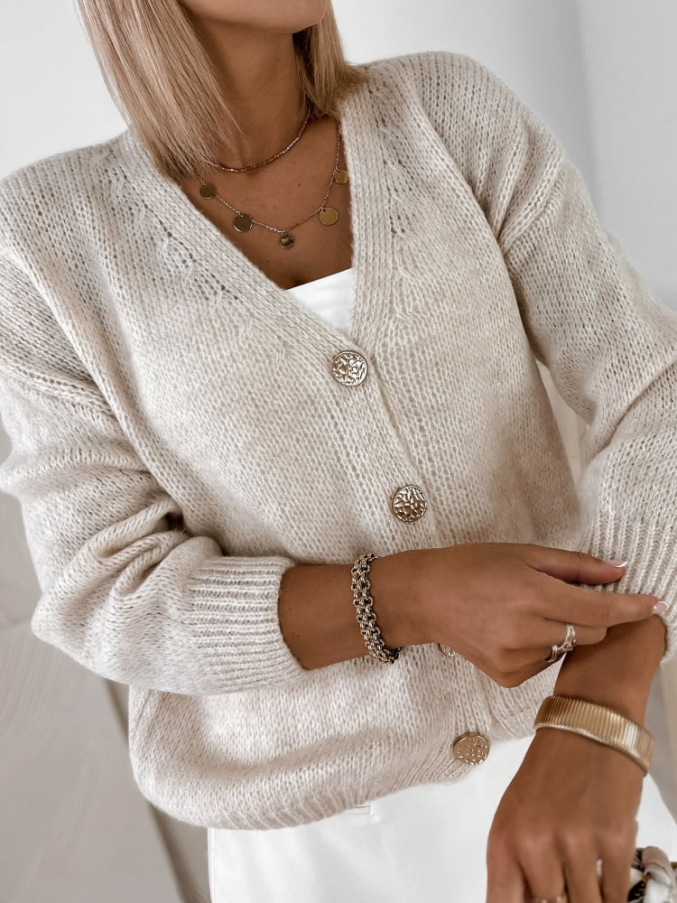 SWETER LUCIA BEŻOWY