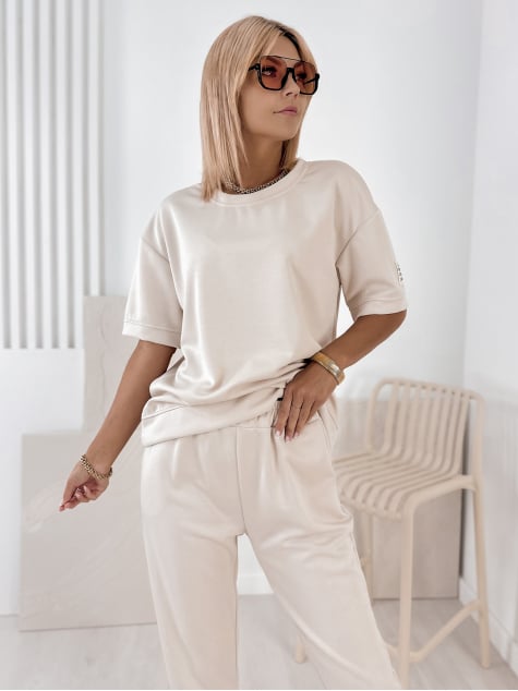 KOMPLET DRESOWY FOSCA BEŻOWY