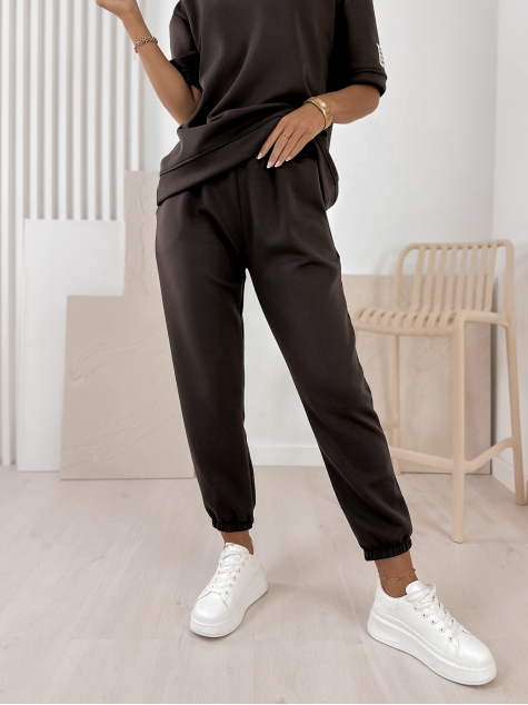 KOMPLET DRESOWY FOSCA BRĄZOWY