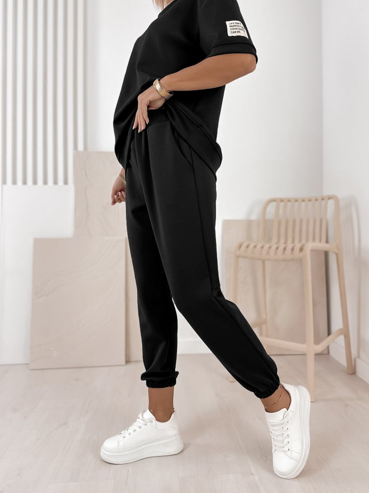 KOMPLET DRESOWY FOSCA CZARNY