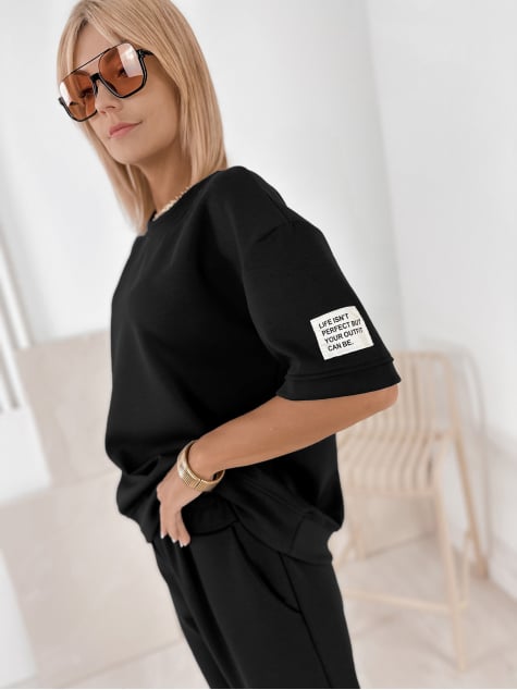 KOMPLET DRESOWY FOSCA CZARNY