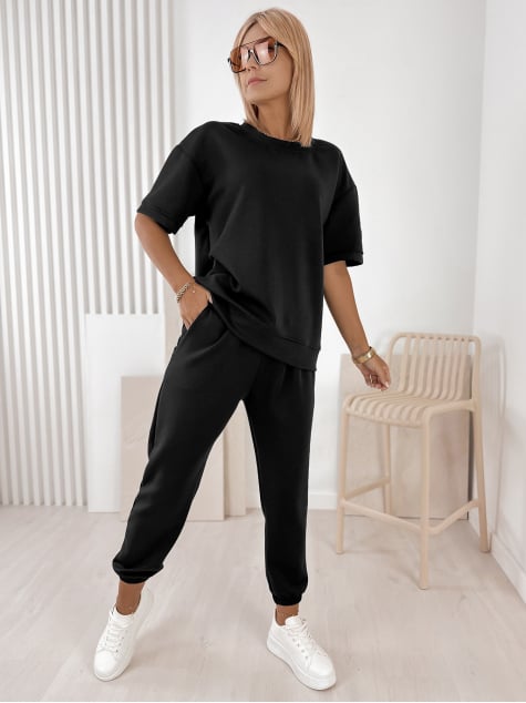 KOMPLET DRESOWY FOSCA CZARNY