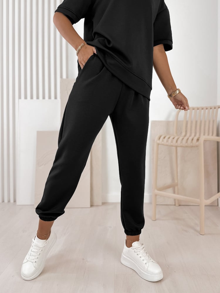 KOMPLET DRESOWY FOSCA CZARNY