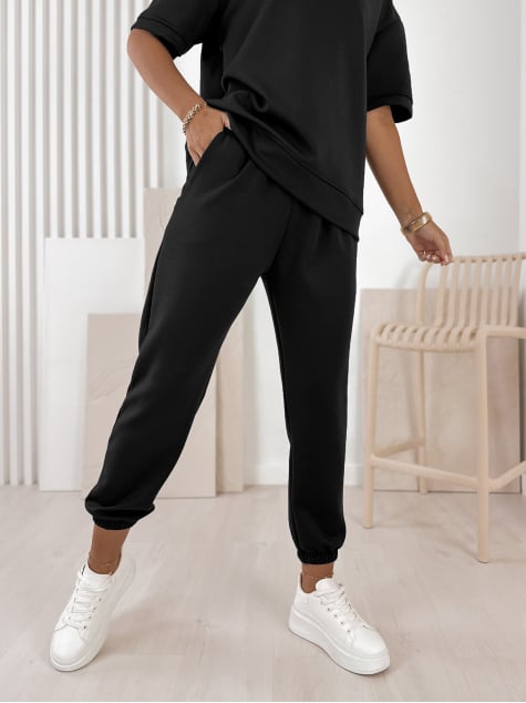 KOMPLET DRESOWY FOSCA CZARNY