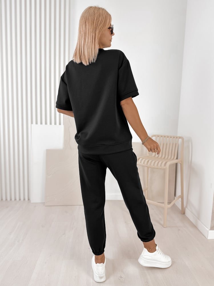 KOMPLET DRESOWY FOSCA CZARNY