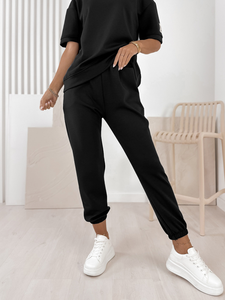 KOMPLET DRESOWY FOSCA CZARNY