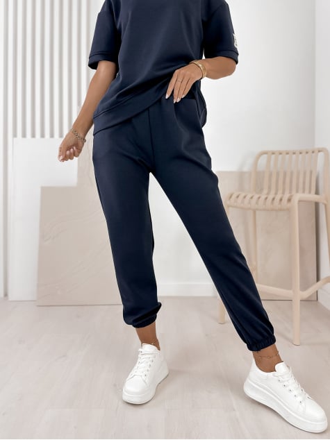 KOMPLET DRESOWY FOSCA GRANATOWY