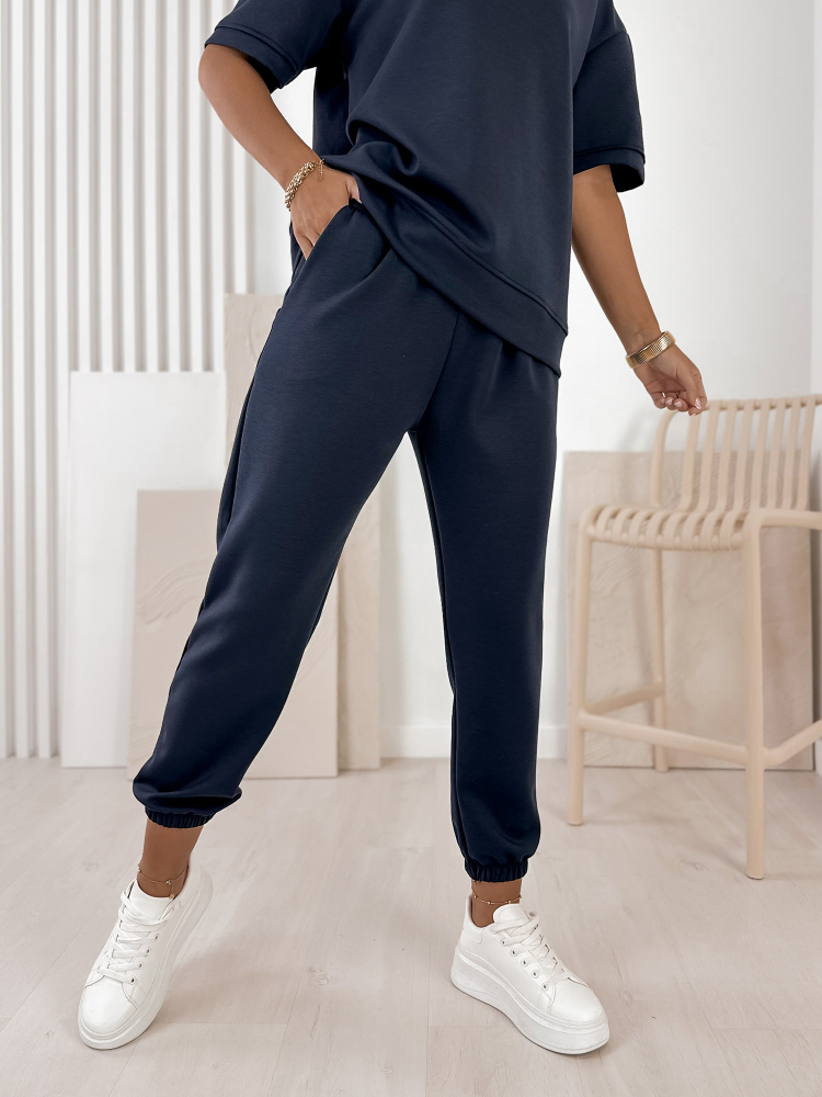 KOMPLET DRESOWY FOSCA GRANATOWY