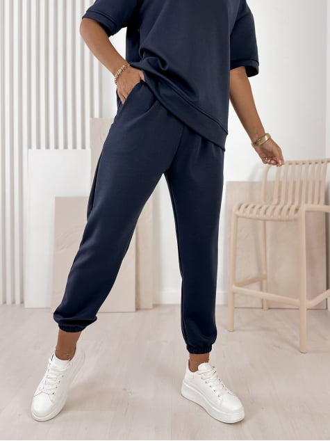 KOMPLET DRESOWY FOSCA GRANATOWY