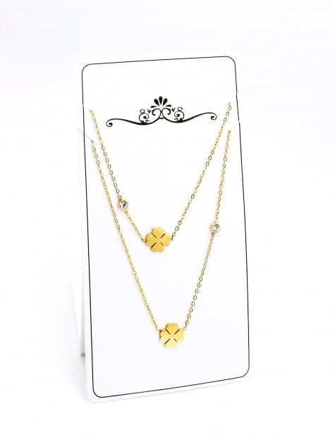 ZESTAW ŁAŃCUSZEK I BRANSOLETKA Z001