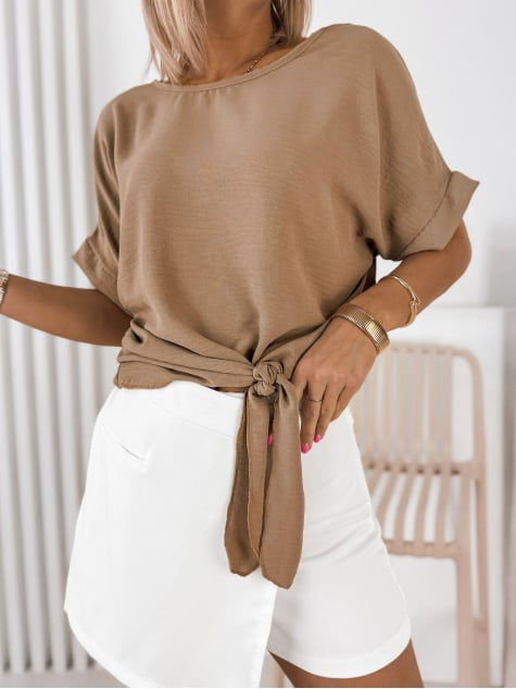 BLUZKA TALAVERA CIEMNOBEŻOWA