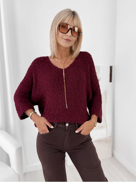 SWETER PERINA BORDOWY