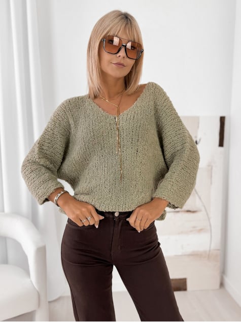 SWETER PERINA KHAKI
