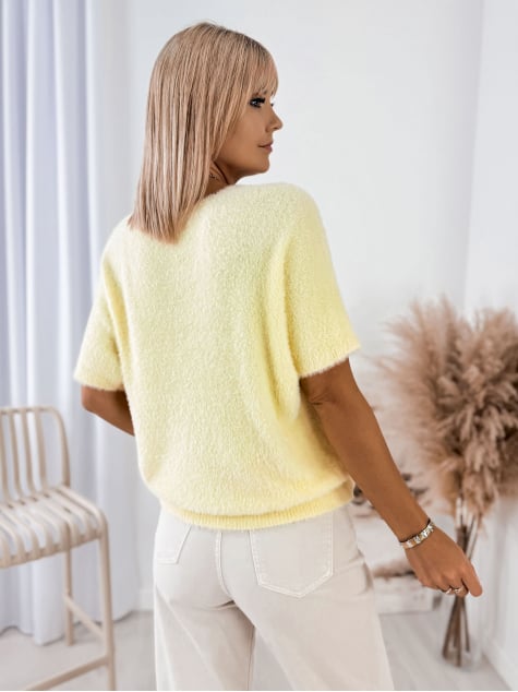 SWETER HEMSORA ŻÓŁTY