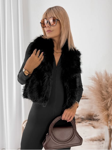 KAMIZELKA FUTERKO MARTENZA CZARNA