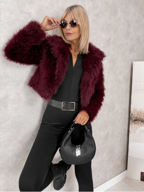 KURTKA FUTERKO OTARIA BORDOWA
