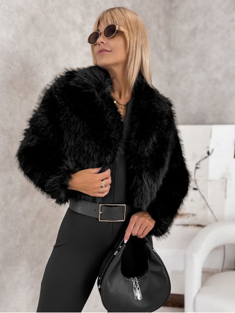 KURTKA FUTERKO OTARIA CZARNA