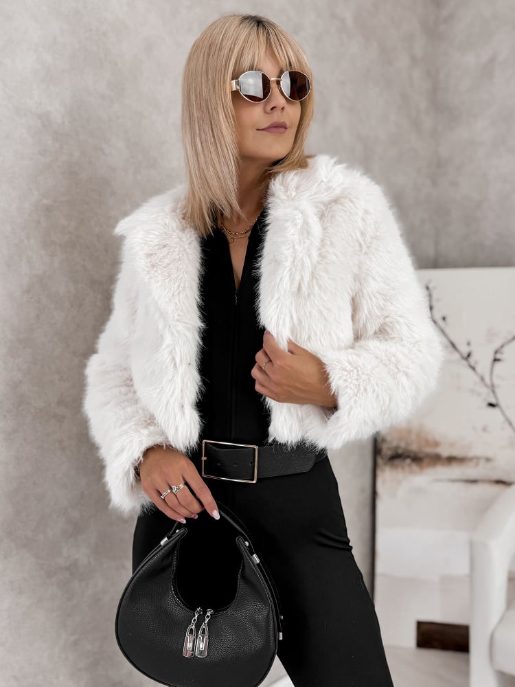 KURTKA FUTERKO OTARIA ECRU