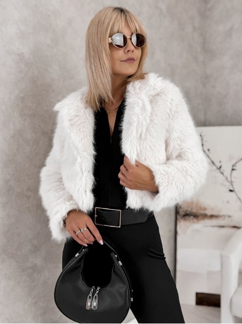 KURTKA FUTERKO OTARIA ECRU