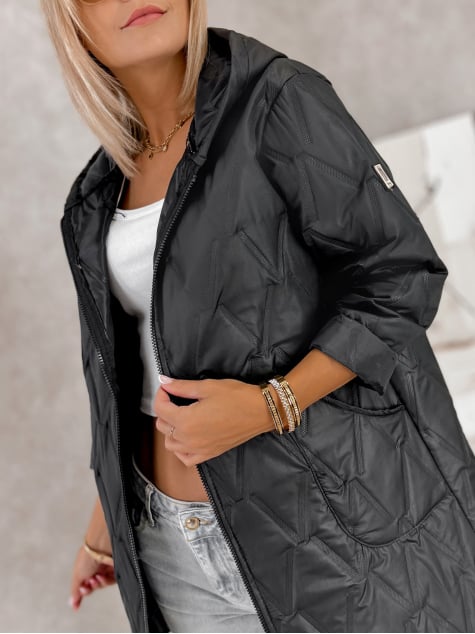 KURTKA FJORDEN CZARNA