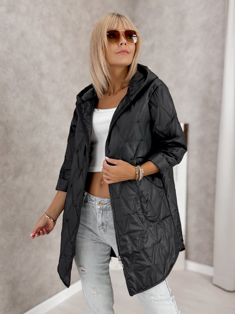 KURTKA FJORDEN CZARNA