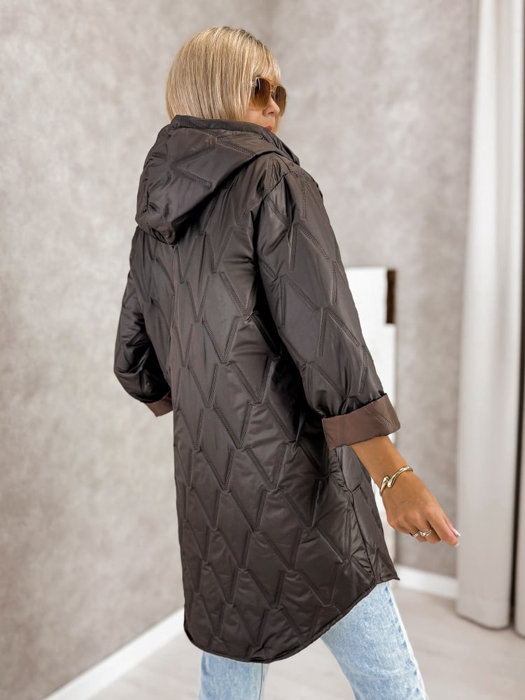 KURTKA FJORDEN BRĄZOWA