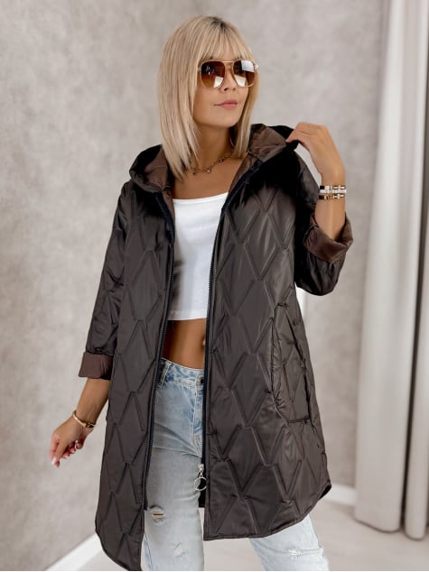 KURTKA FJORDEN BRĄZOWA