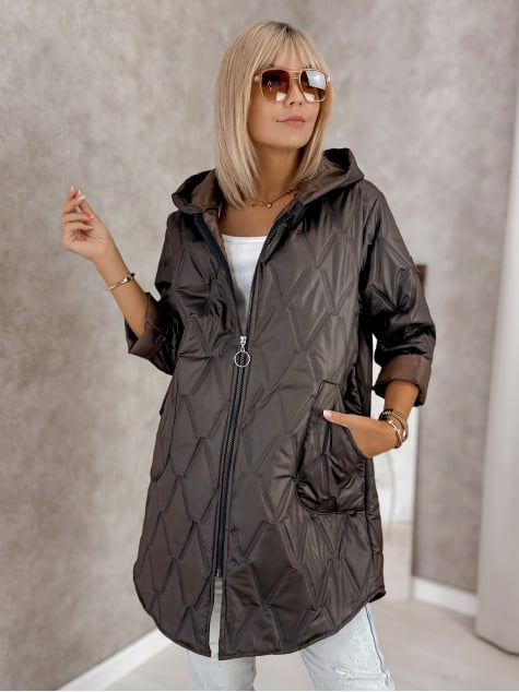 KURTKA FJORDEN BRĄZOWA