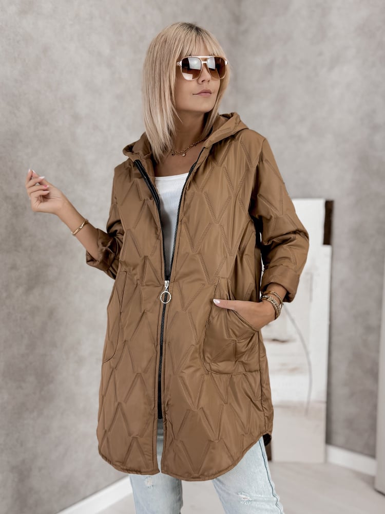 KURTKA FJORDEN KARMELOWA