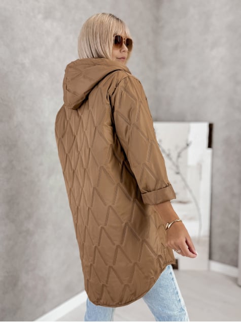 KURTKA FJORDEN KARMELOWA