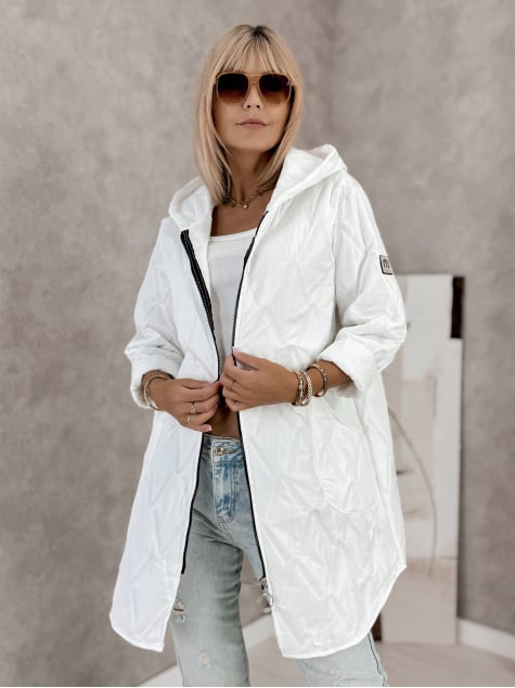 KURTKA FJORDEN BIAŁA