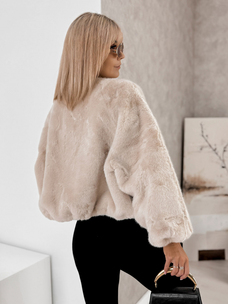 KURTKA FUTERKO ASHOKA BEŻOWA