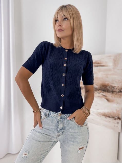 SWETER JASMIRA GRANATOWY