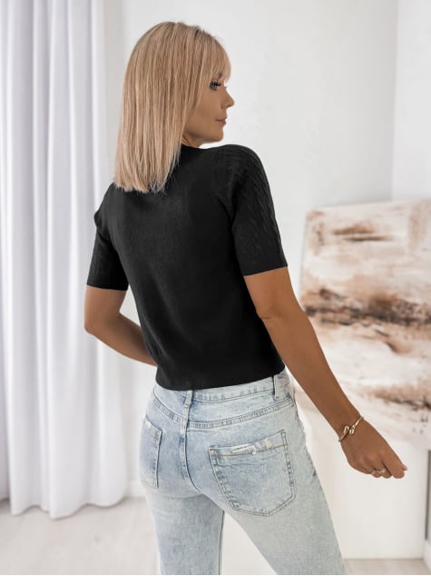 SWETER JASMIRA CZARNY