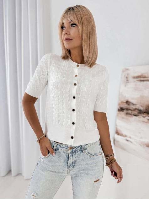 SWETER JASMIRA BIAŁY