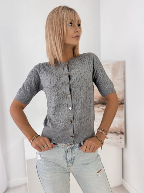 SWETER JASMIRA SZARY
