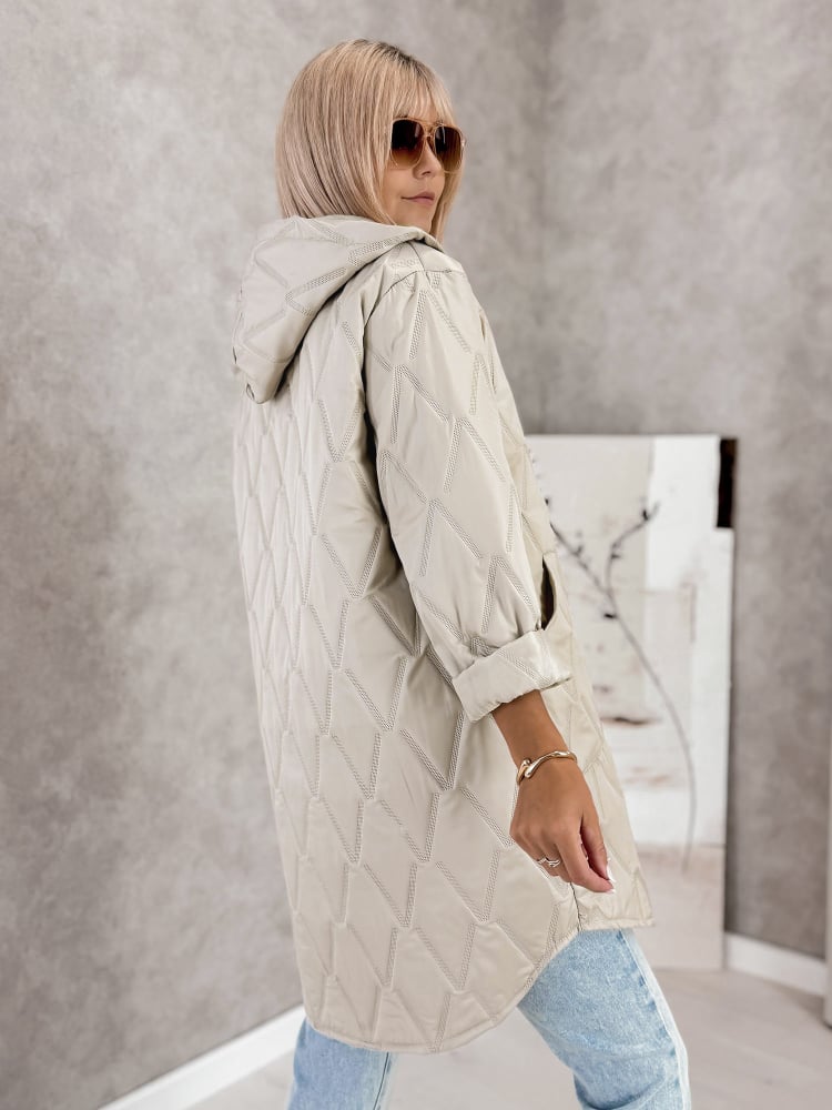 KURTKA FJORDEN BEŻOWA