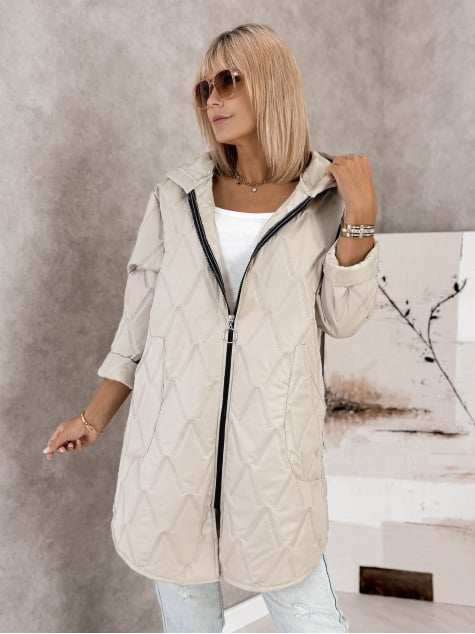 KURTKA FJORDEN BEŻOWA