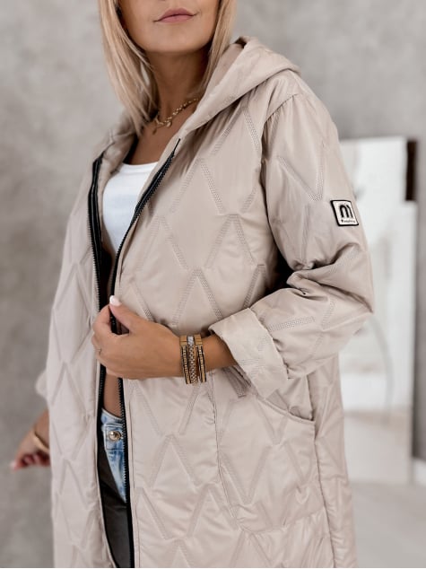 KURTKA FJORDEN CIEMNOBEŻOWA