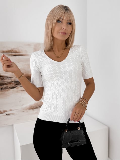 SWETER VAASA BIAŁY