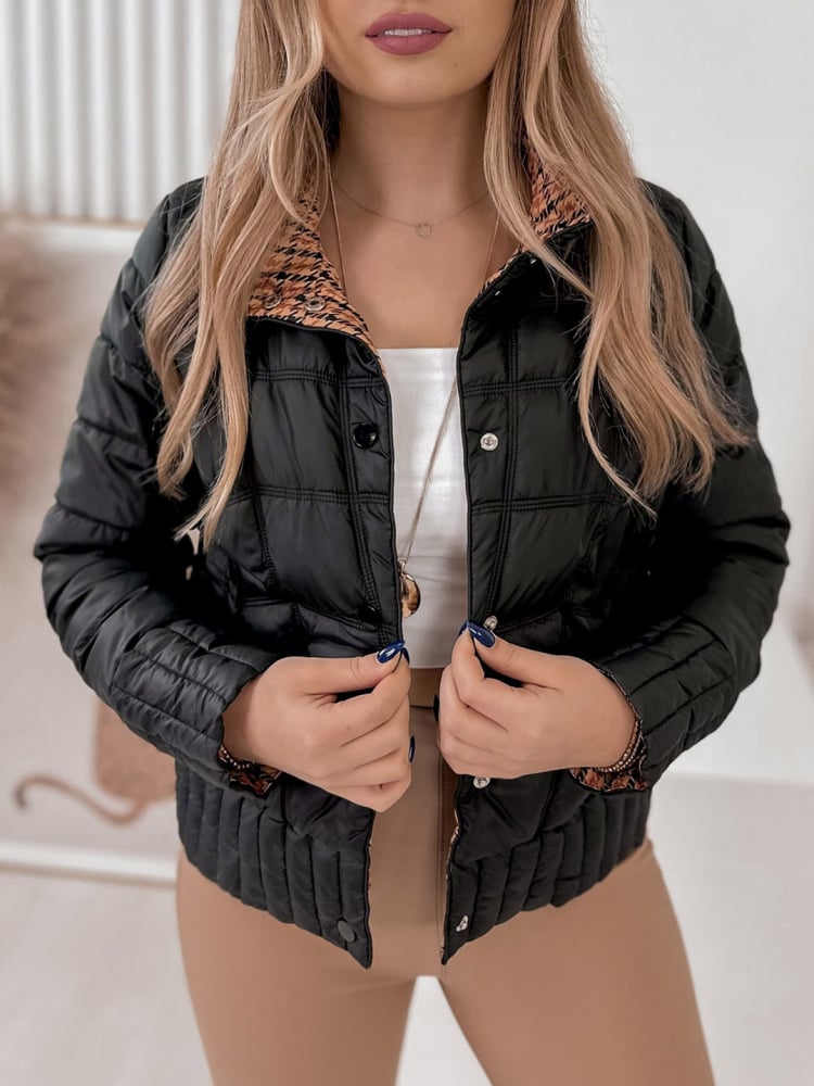 KURTKA DWUSTRONNA COLUMB CZARNA