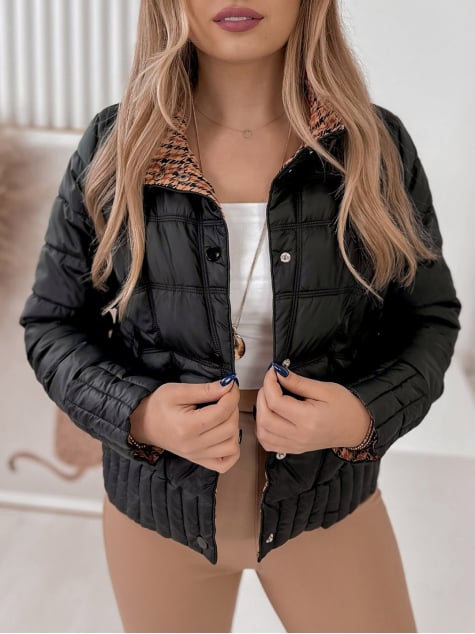 KURTKA DWUSTRONNA COLUMB CZARNA