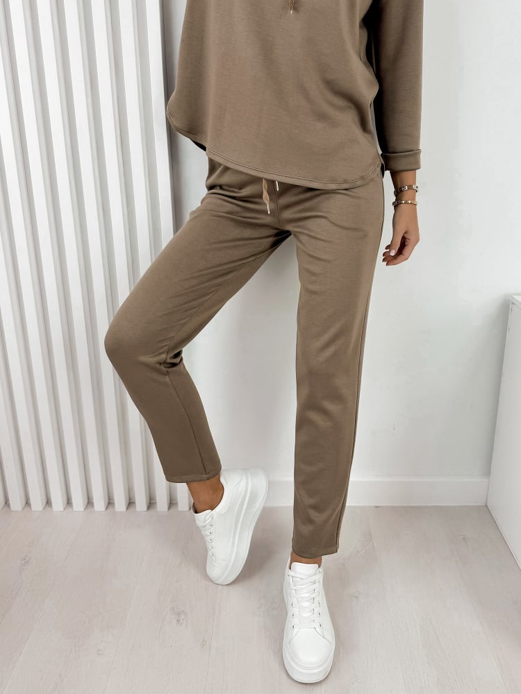 KOMPLET TRYZO CIEMNOBEŻOWY