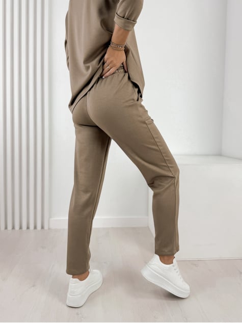 KOMPLET TRYZO CIEMNOBEŻOWY